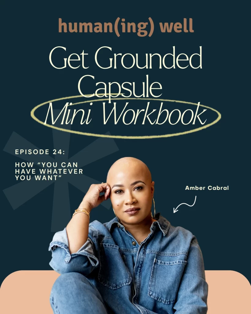 Cover of the Get Grounded Capsule Workbook