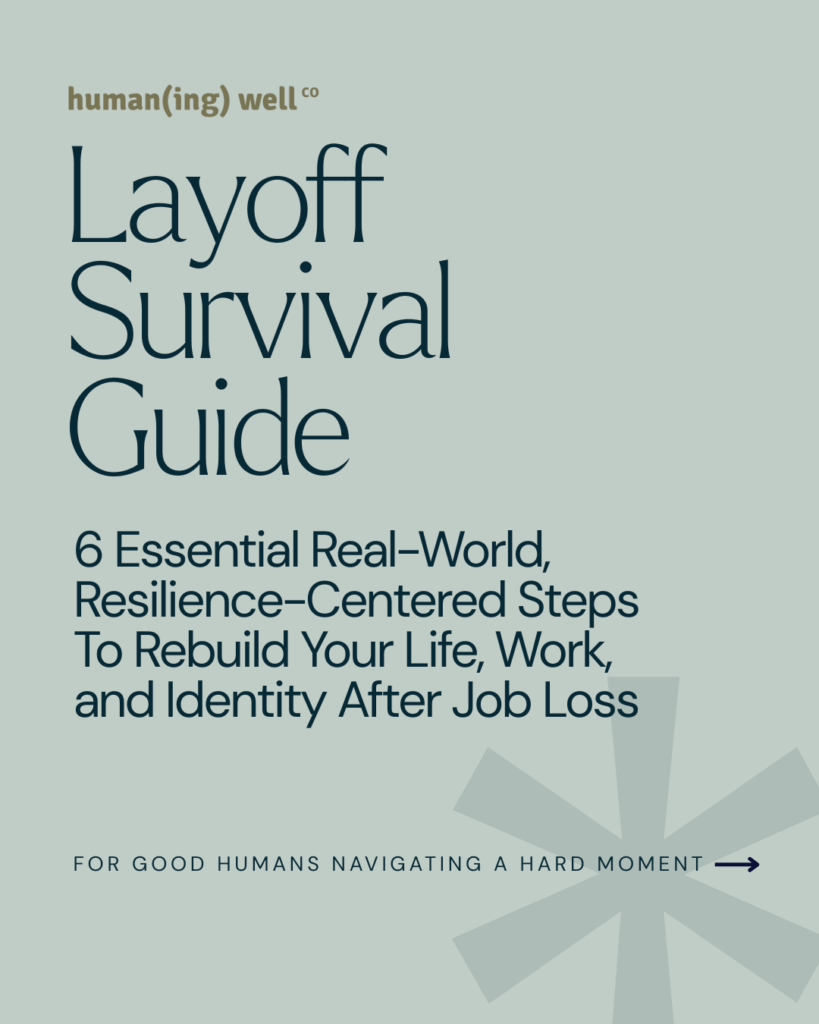 Cover of the Layoff Survival Guide